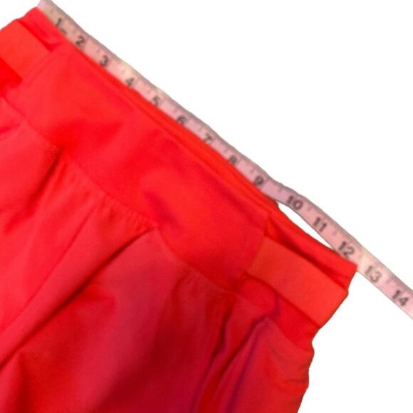 NWOT Zella High Rise 4 Pocket Take A Hike Trail Shorts in Red Cayenne XS - Picture 9 of 9